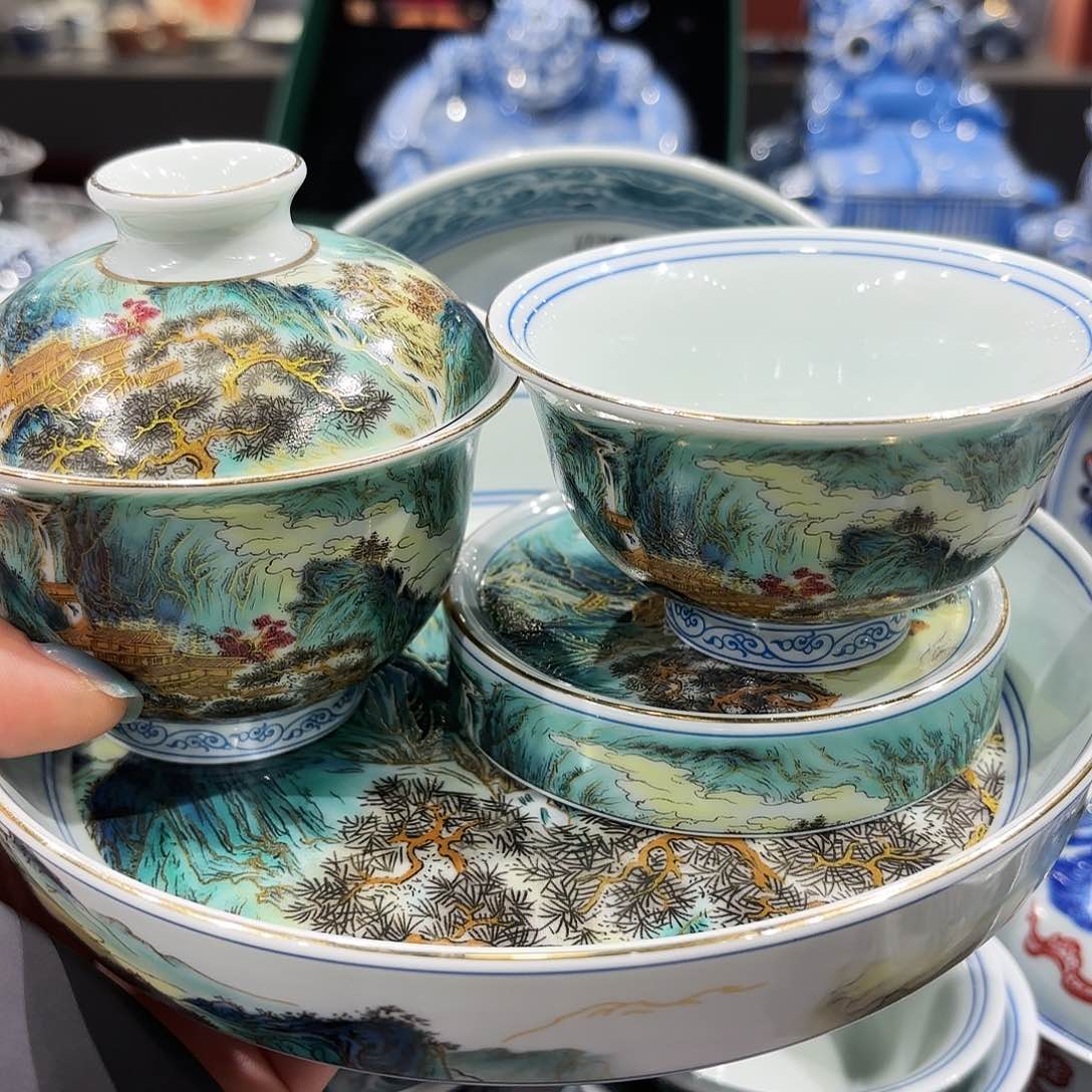 瓷片景德镇瓷器艺术