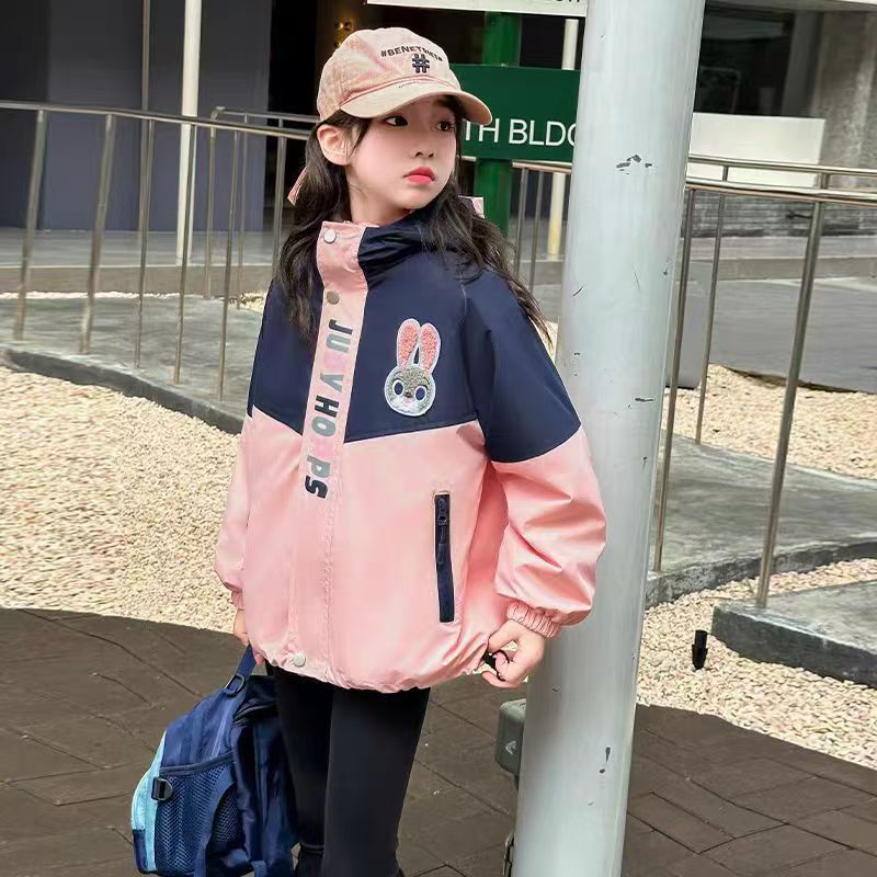 女宝中大童外套 2025秋