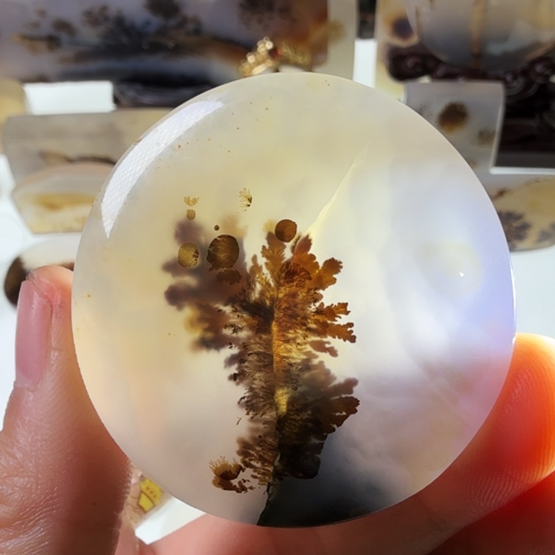玛瑙/玉髓未镶嵌珠宝半成品