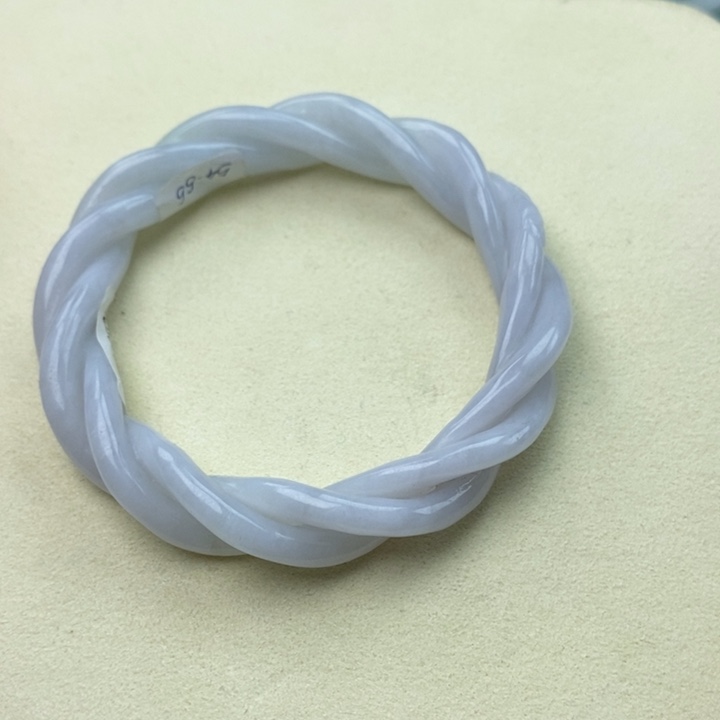 翡翠未镶嵌手镯54-55圈205