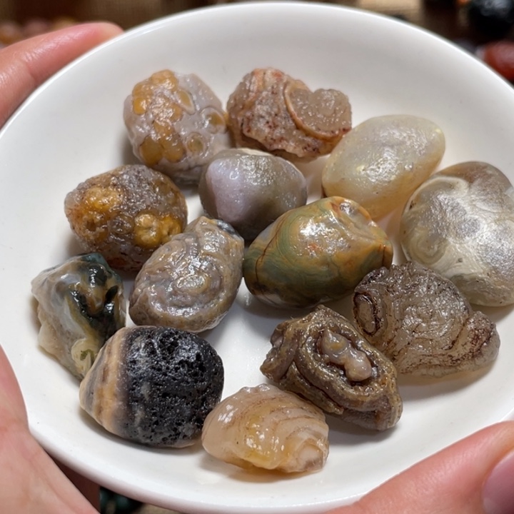 玛瑙/玉髓合金手链