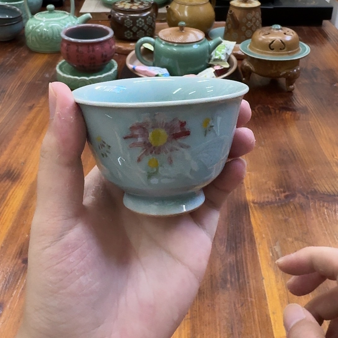 小仲青瓷茶器微瑕6940
