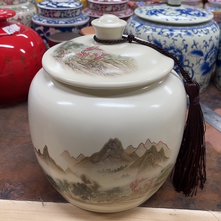 陶瓷罐密封罐茶叶罐