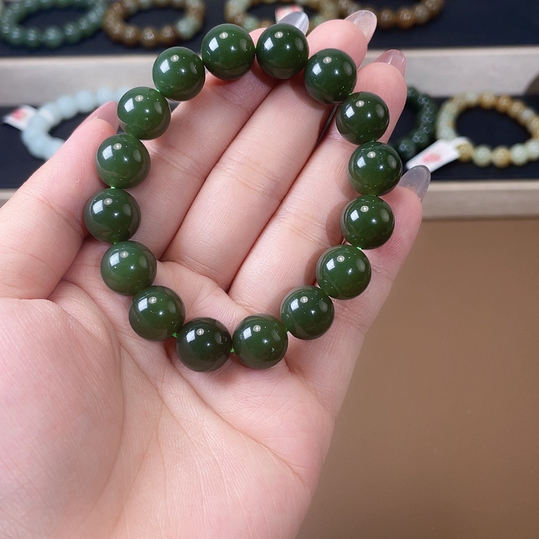 手链未镶嵌和田玉12 特细 和田