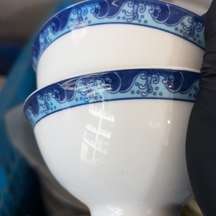 瓷片其它陶瓷两个4寸碗陶瓷