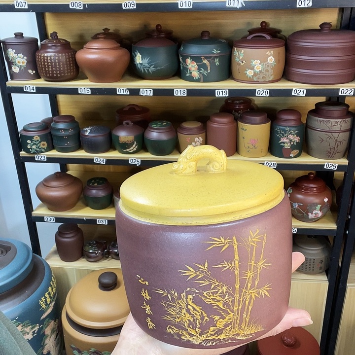 紫砂茶叶罐紫砂茶叶罐