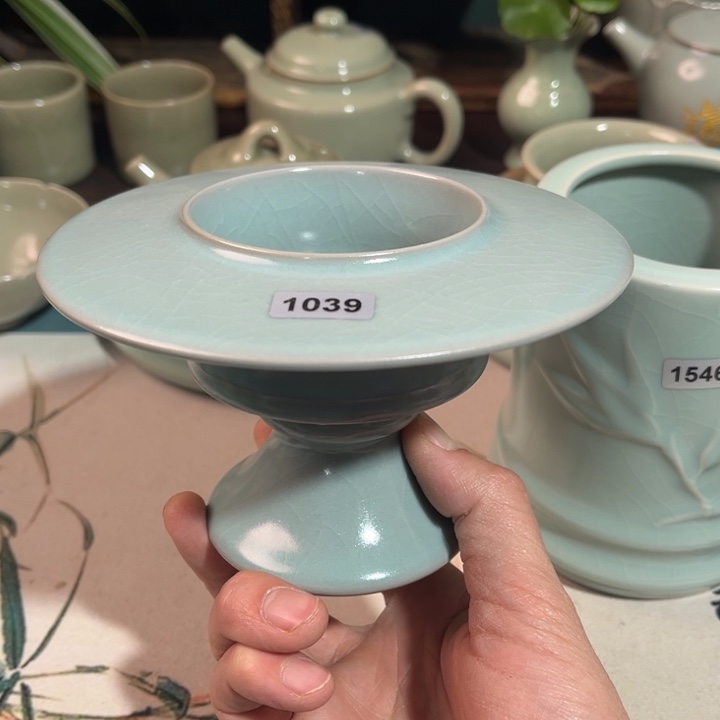汝瓷1039 青鸾汝瓷汝州发货