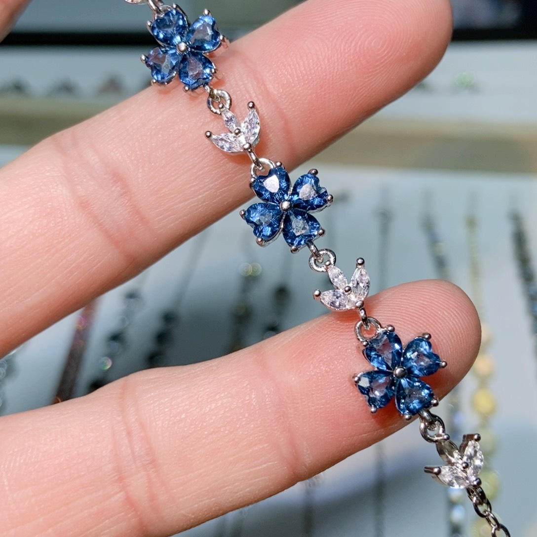 绿水晶戒指银S925镶嵌