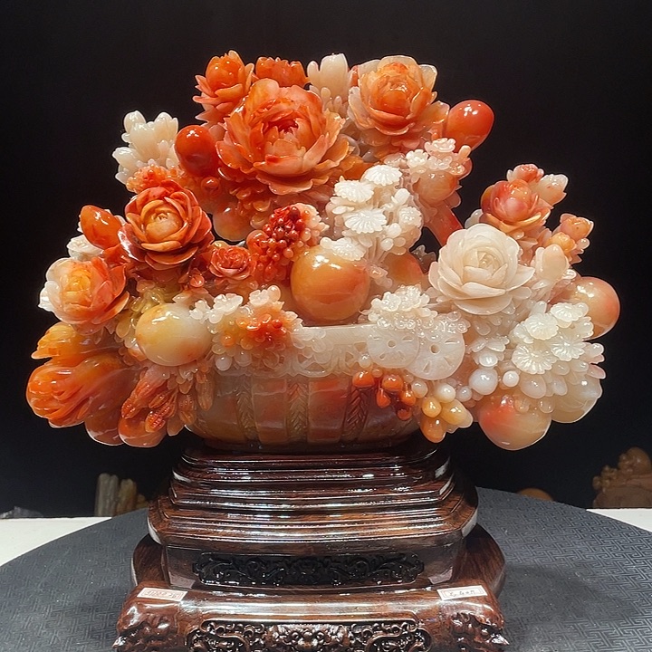 发***呆寿山石山水画欣赏