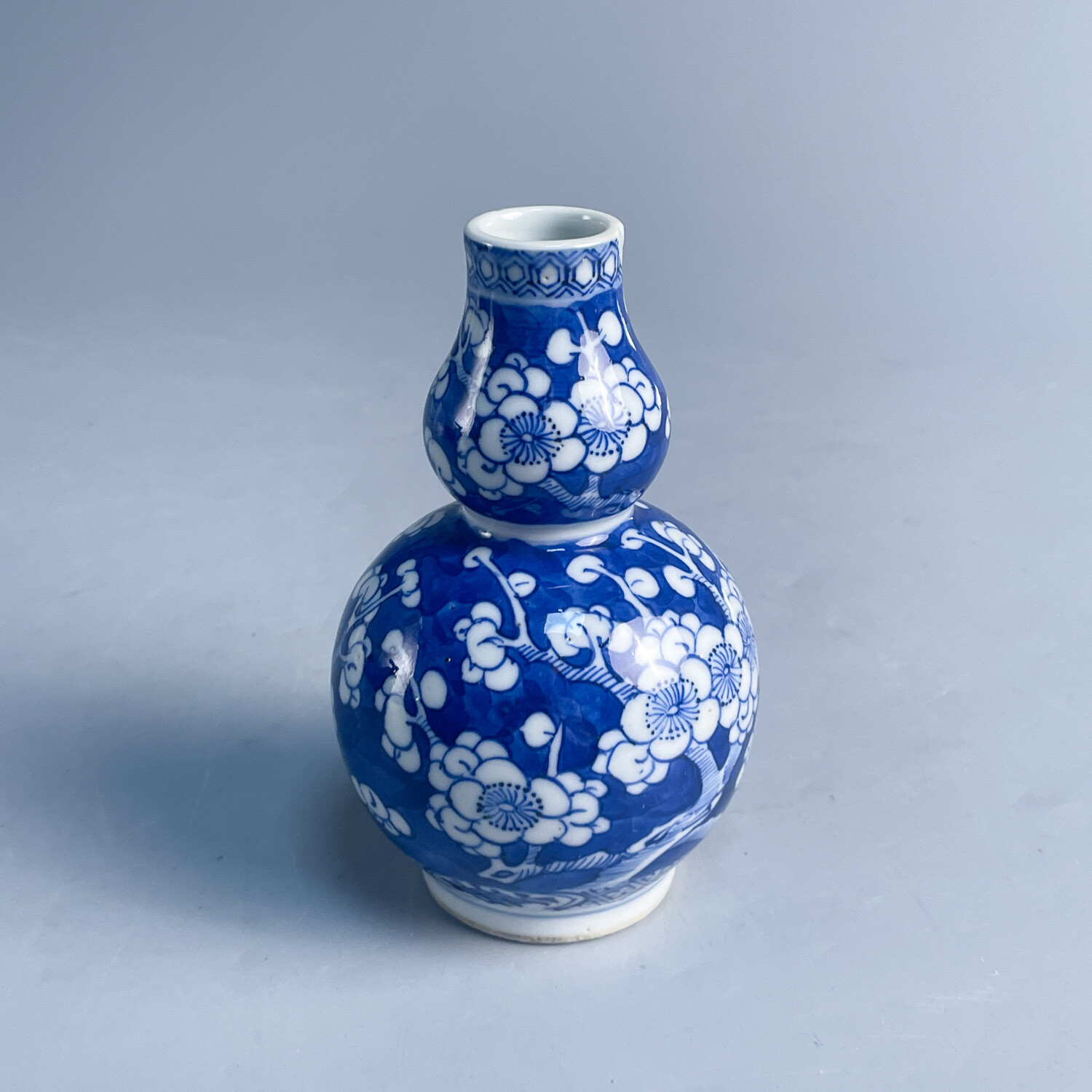 清光绪青花冰梅纹小葫芦瓶-M25IY002806-05
