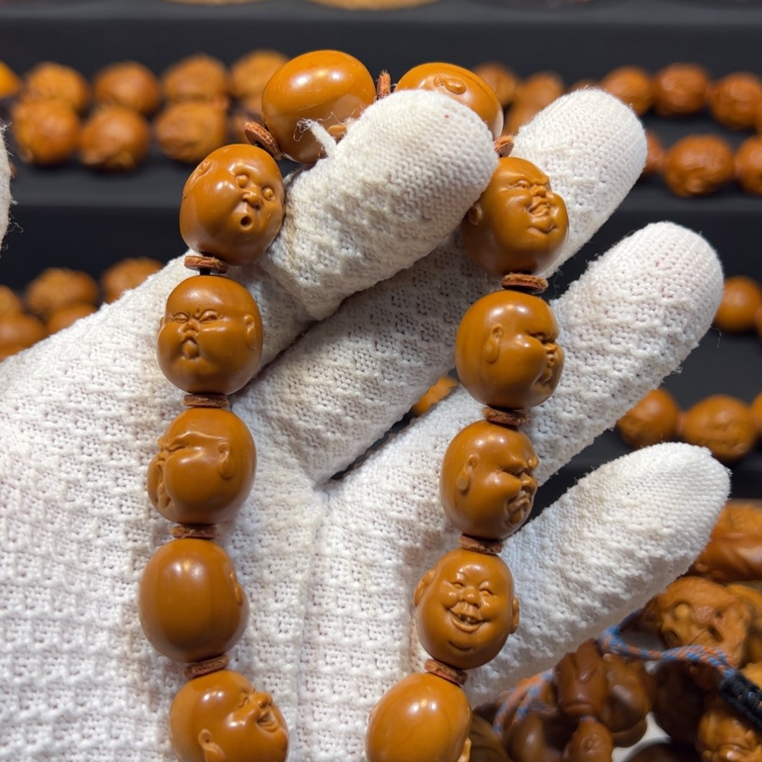 橄榄核手串/手链1.5小籽百态