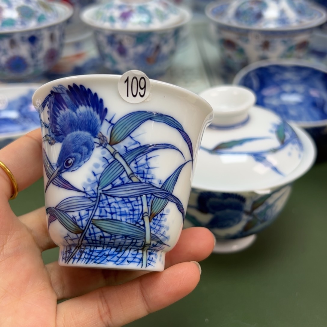 杯景德镇纯手绘茶具109