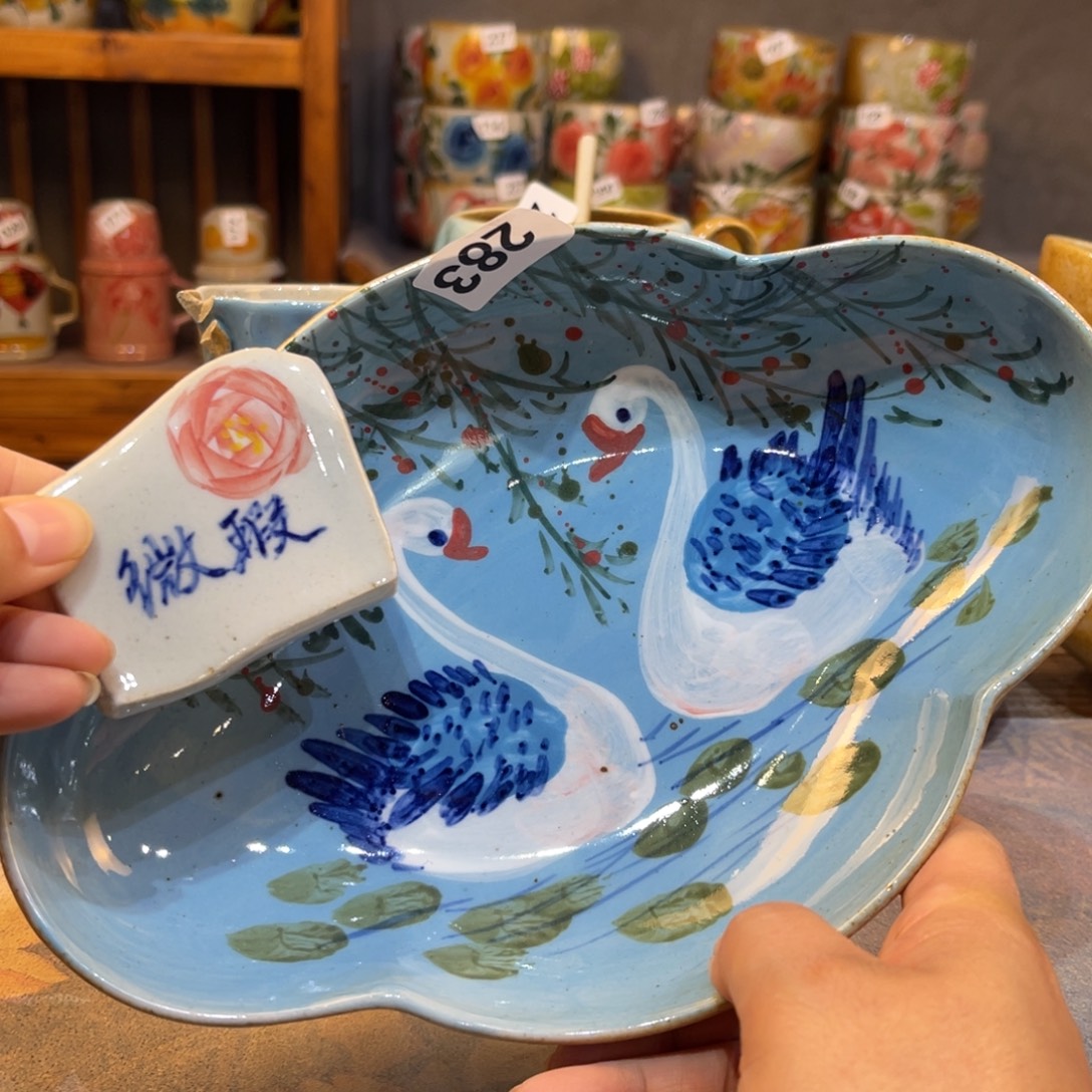 瓷片景德镇手工制作