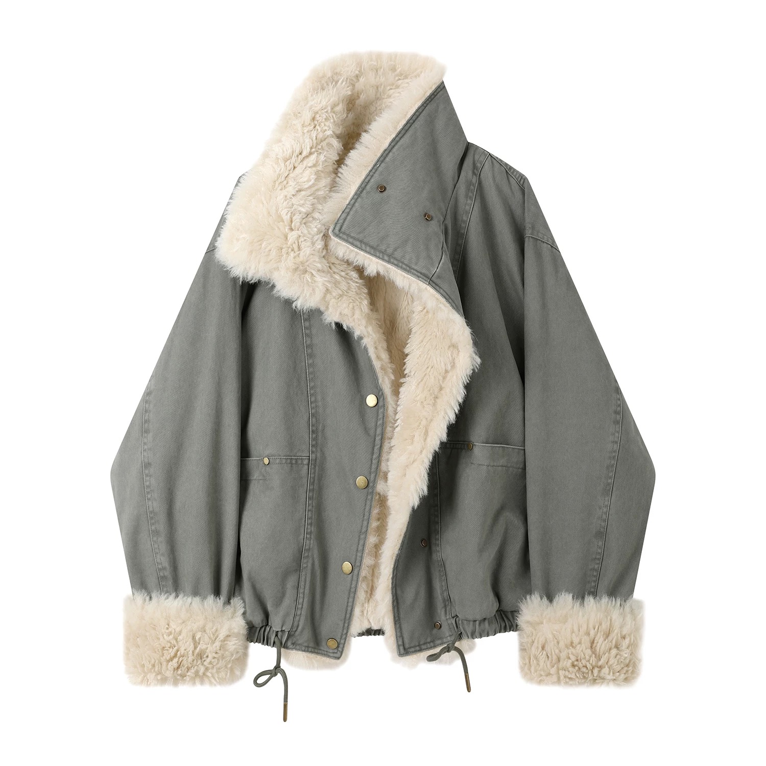 【直播专用图】9新冬季保暖宽松型短款外套