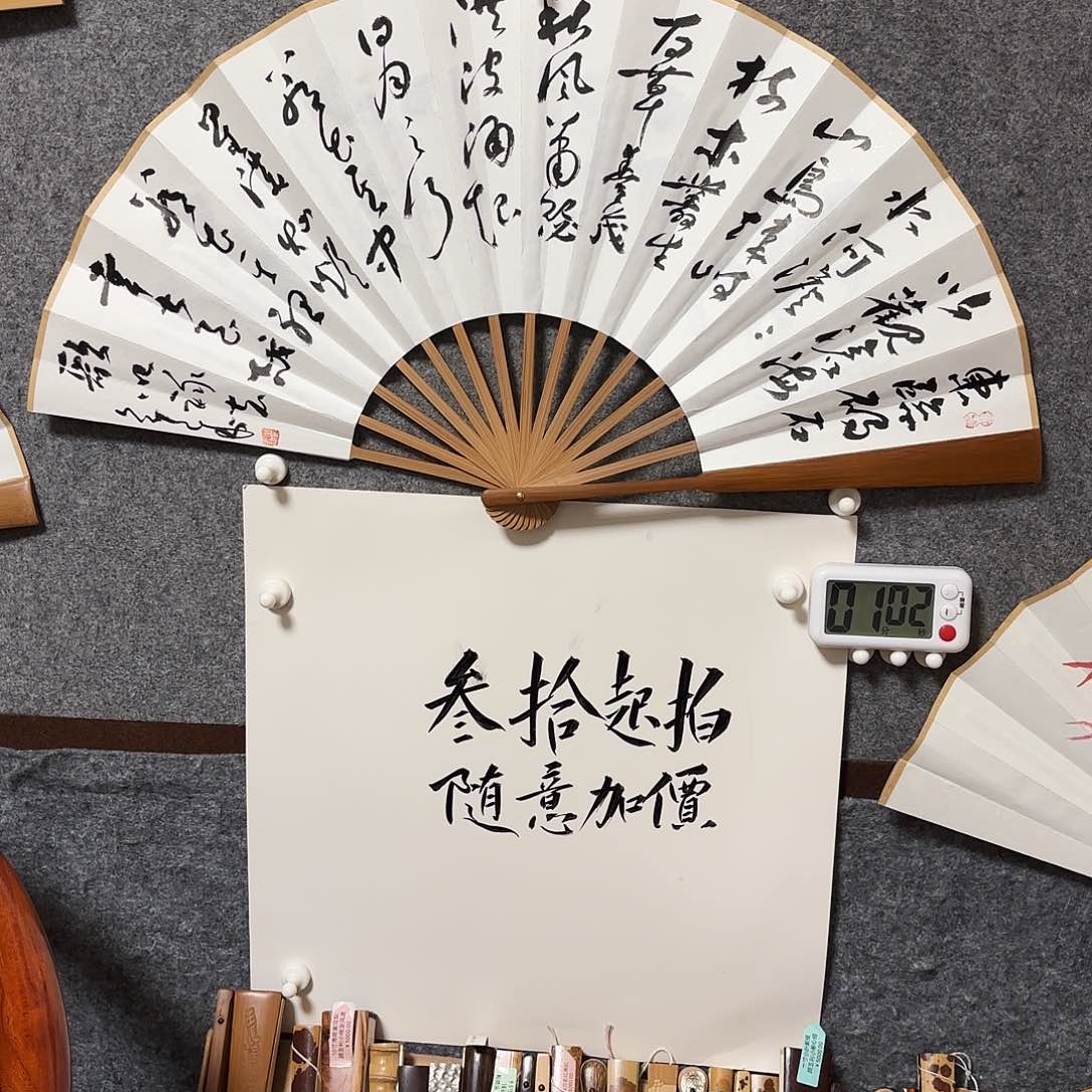 书法手写手绘作品10寸观沧海