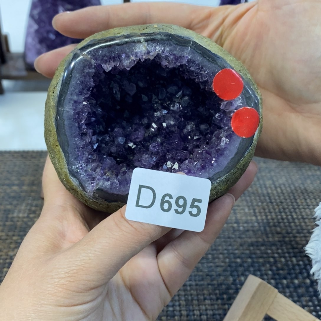 紫晶摆件未镶嵌摆件