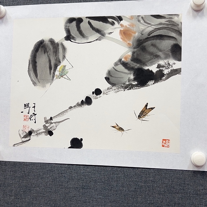 国画书画作品多次