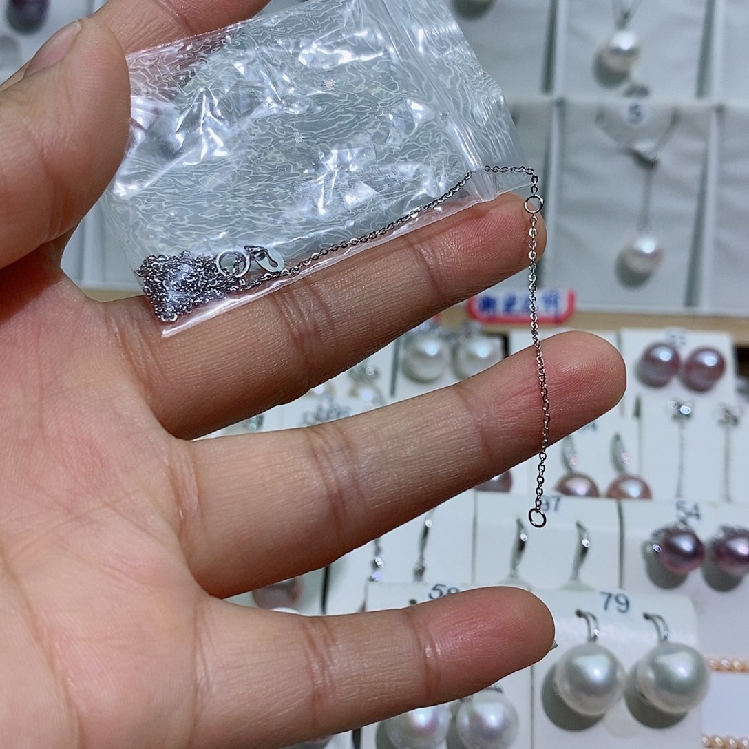 吊坠(赠链)银S925镶嵌淡水珍珠