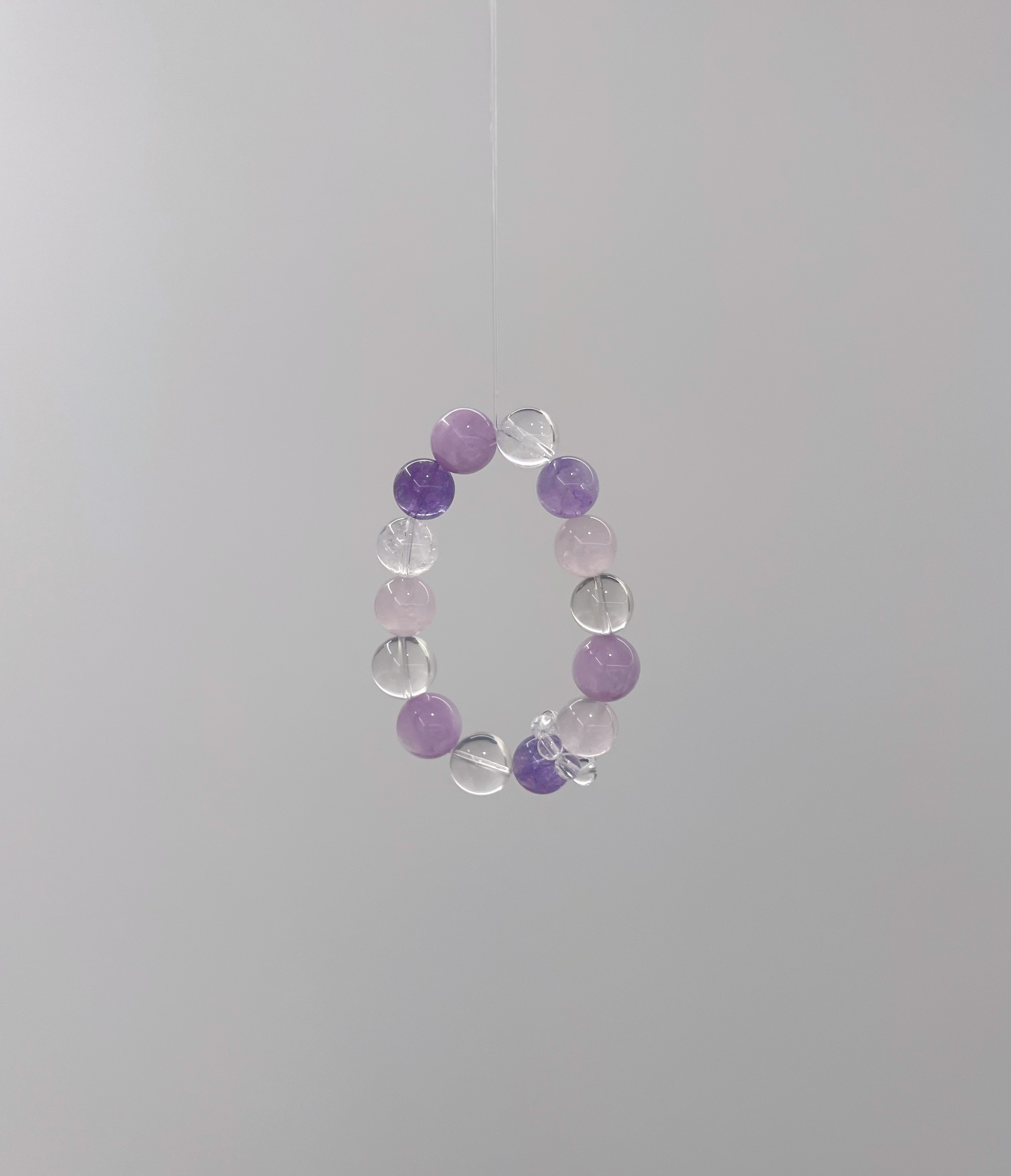 【芋泥啵啵】秋冬氛围感设计天然水晶手串 多样性发起一