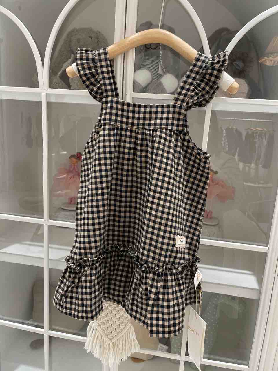 韩版纯色公主风波点公主裙女连衣裙裙子格纹无袖