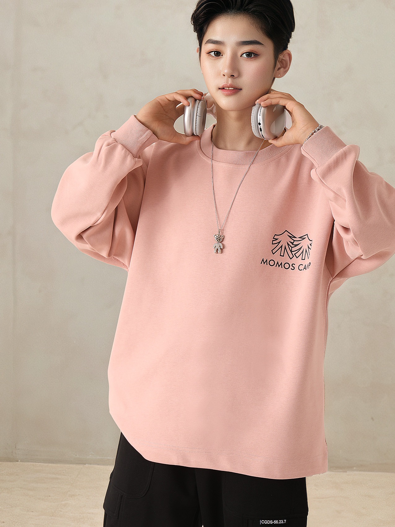 青少年中大童春季休闲学生POLO衫卫衣长袖学生简约