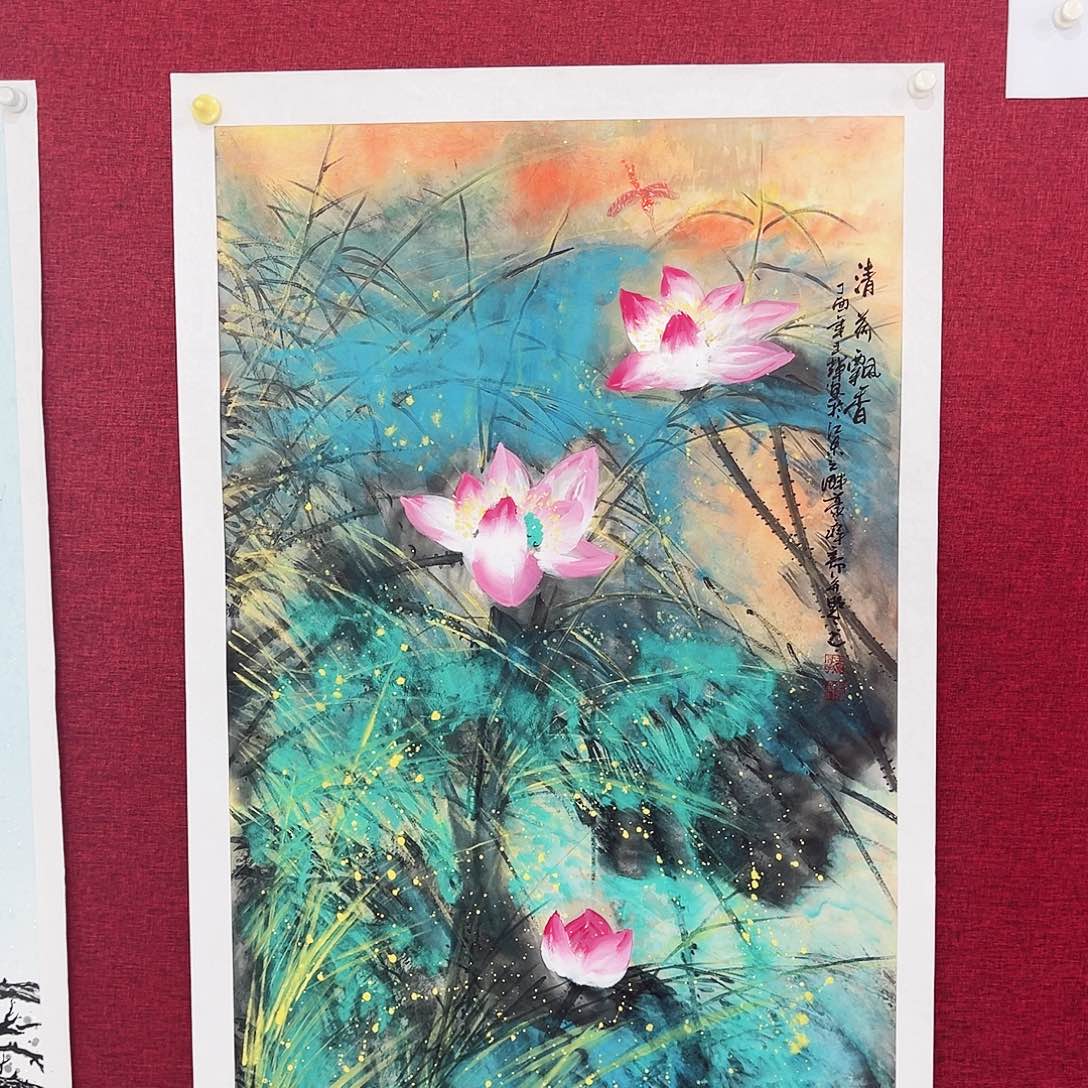 国画小****9国画作品展览等