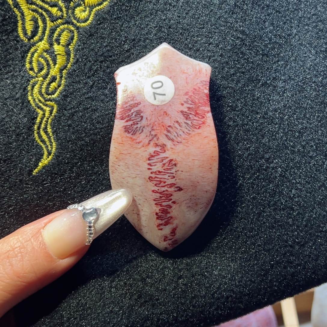 鹿骨把件鹿骨材质