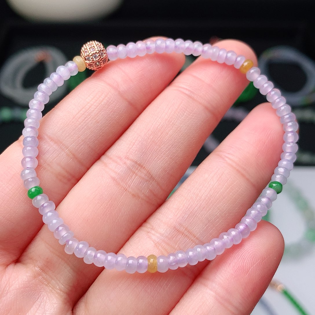 翡翠手链未镶嵌翡翠