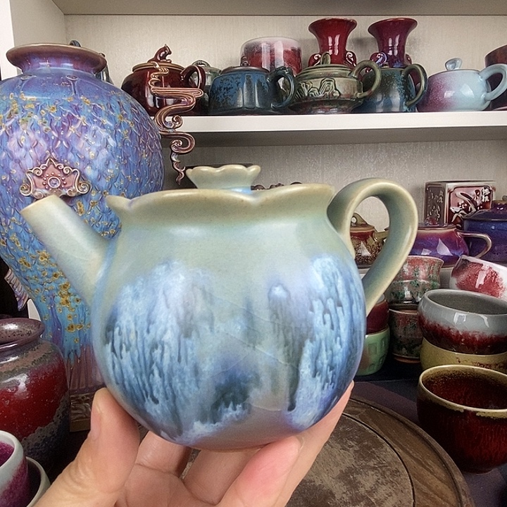 茶盏中国神后钧瓷茶具