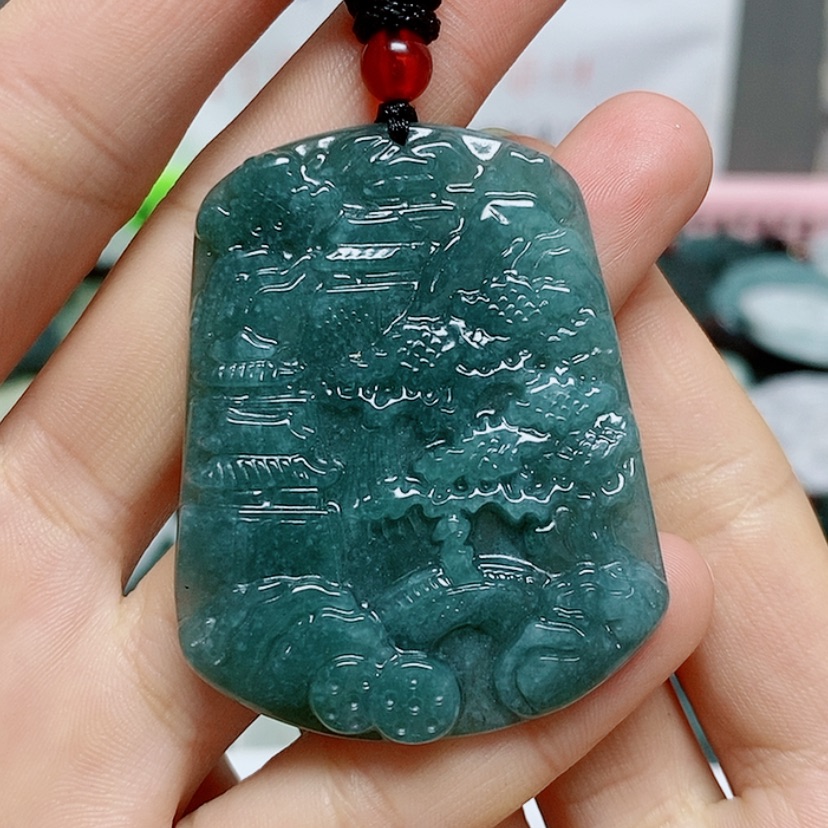 【闪购商品】翡翠颈饰未镶嵌纯天然