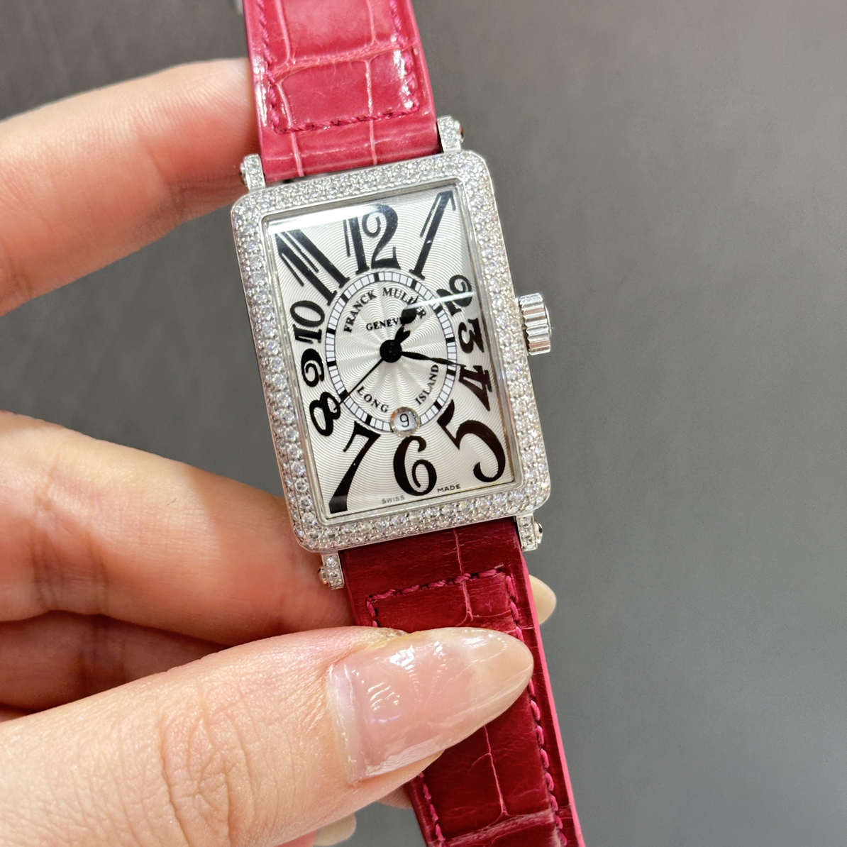 95新 Franck Muller/法兰克穆勒 法穆兰955精钢原钻/机械/全套