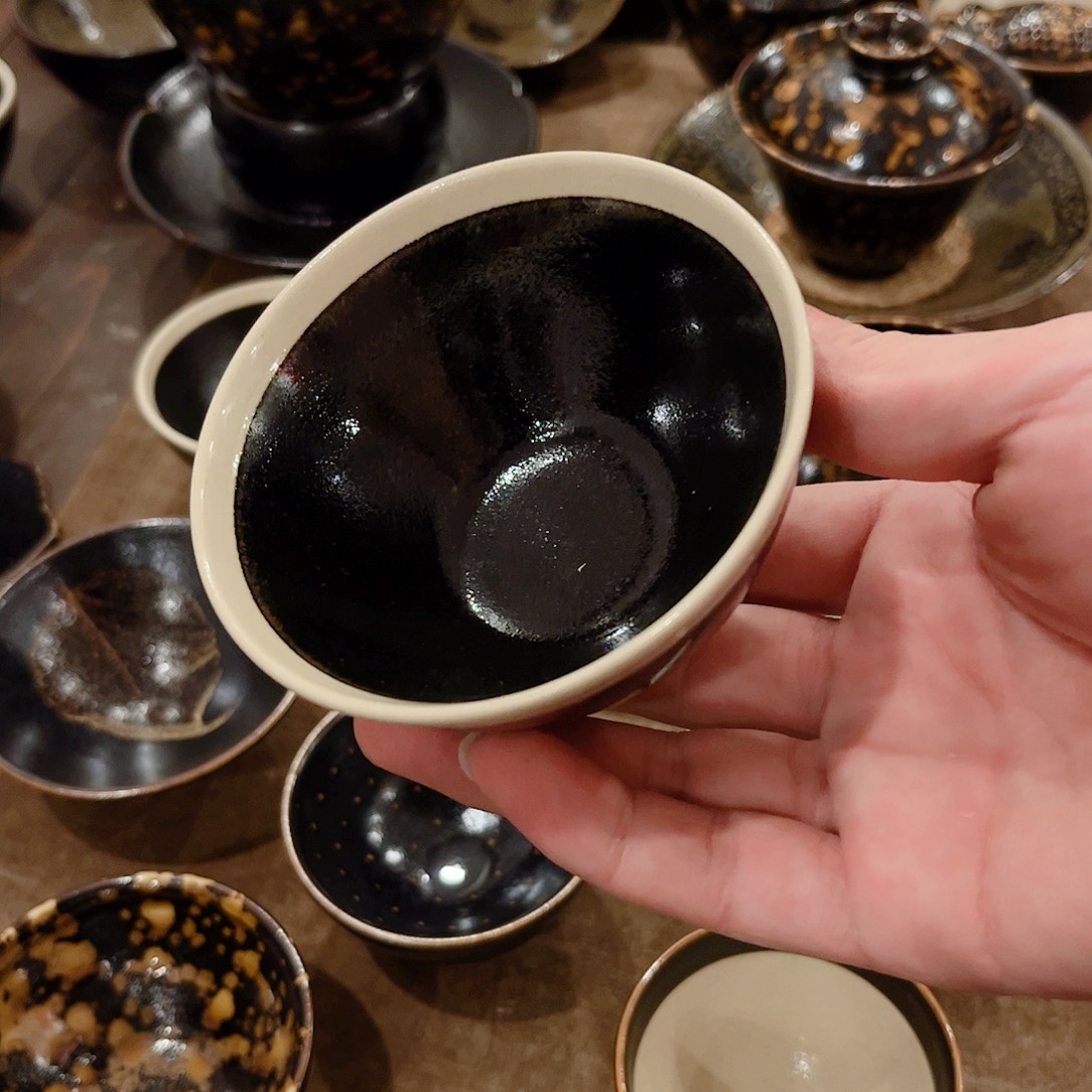 茶盏吉州窑柴窑微瑕款
