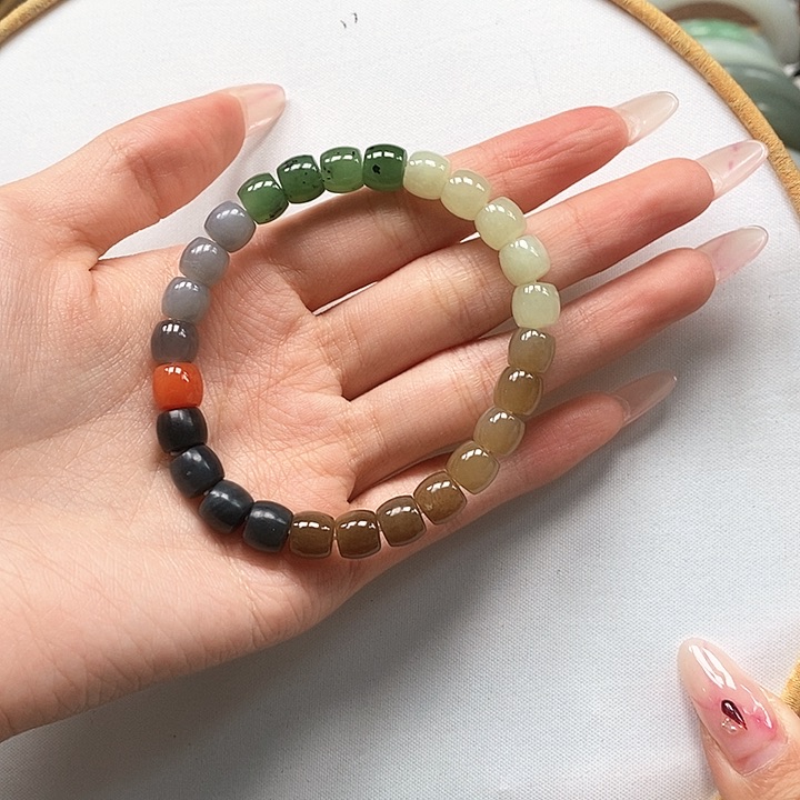 和田玉手链未镶嵌