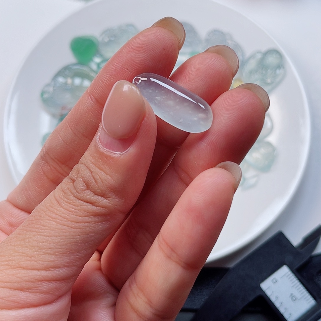 翡翠裸石纯天然A货缅甸翡翠