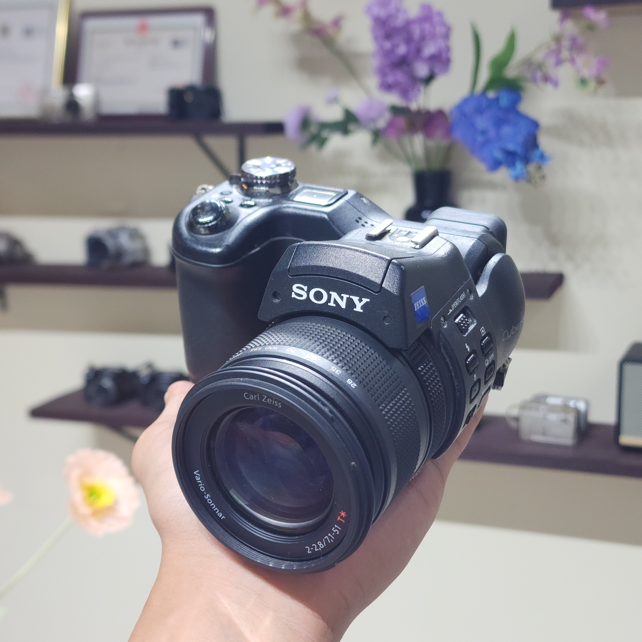 95新 Sony/索尼 索尼DSC-F828蔡司镜头7倍光学变焦带红外夜视功能