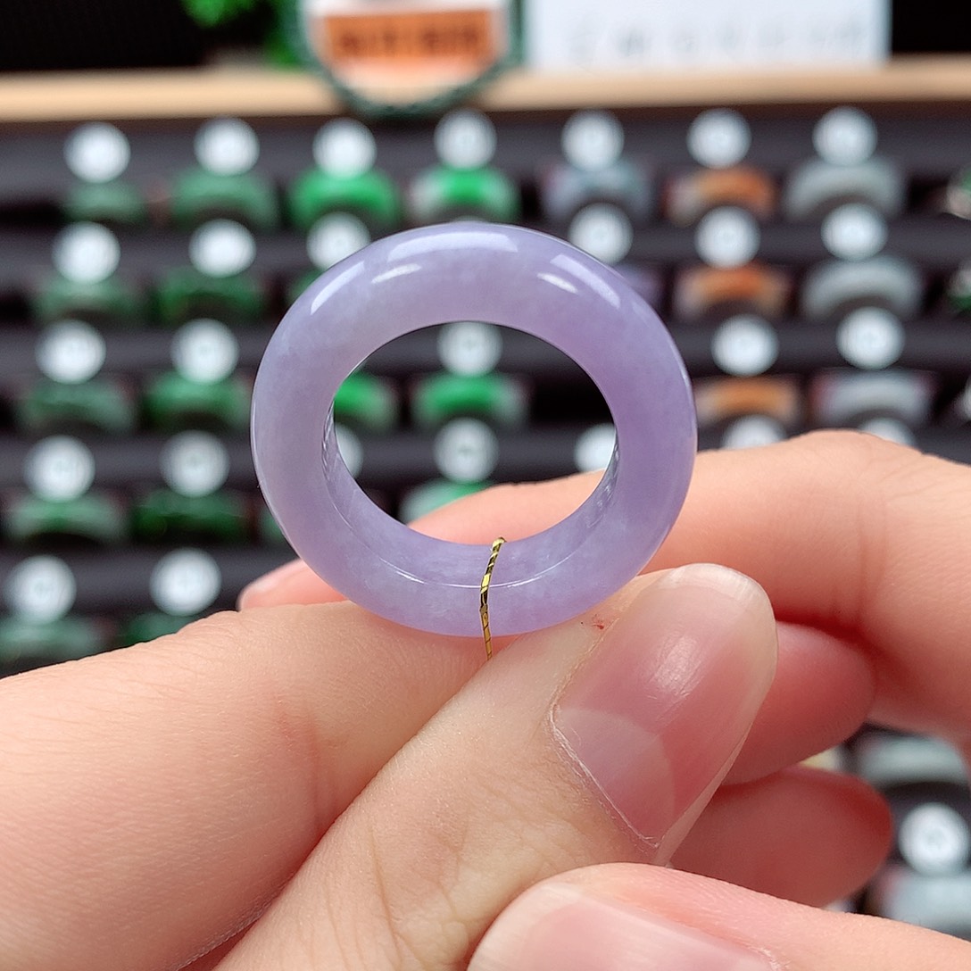 翡翠戒指未镶嵌14号