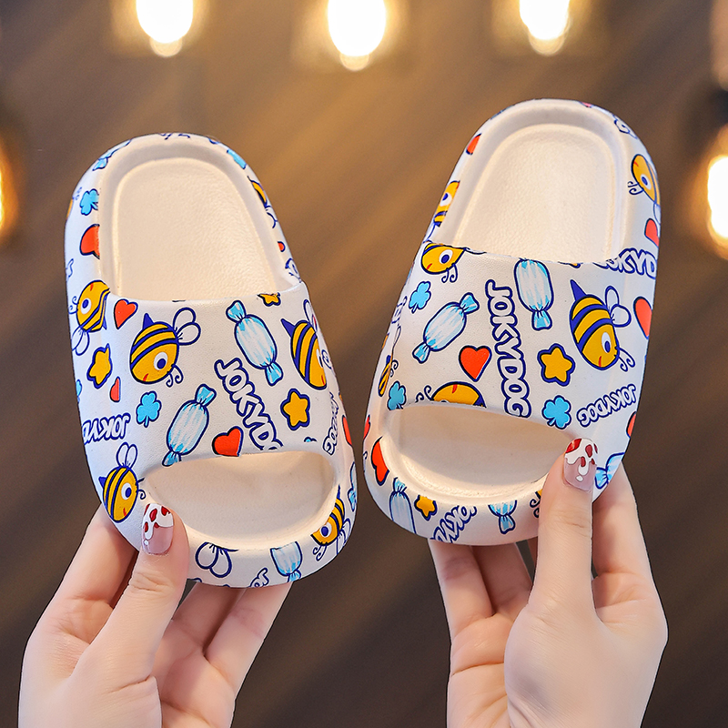 拖鞋儿童夏季男女童卡通可爱防滑软底宝宝凉拖鞋居家浴室拖EVA