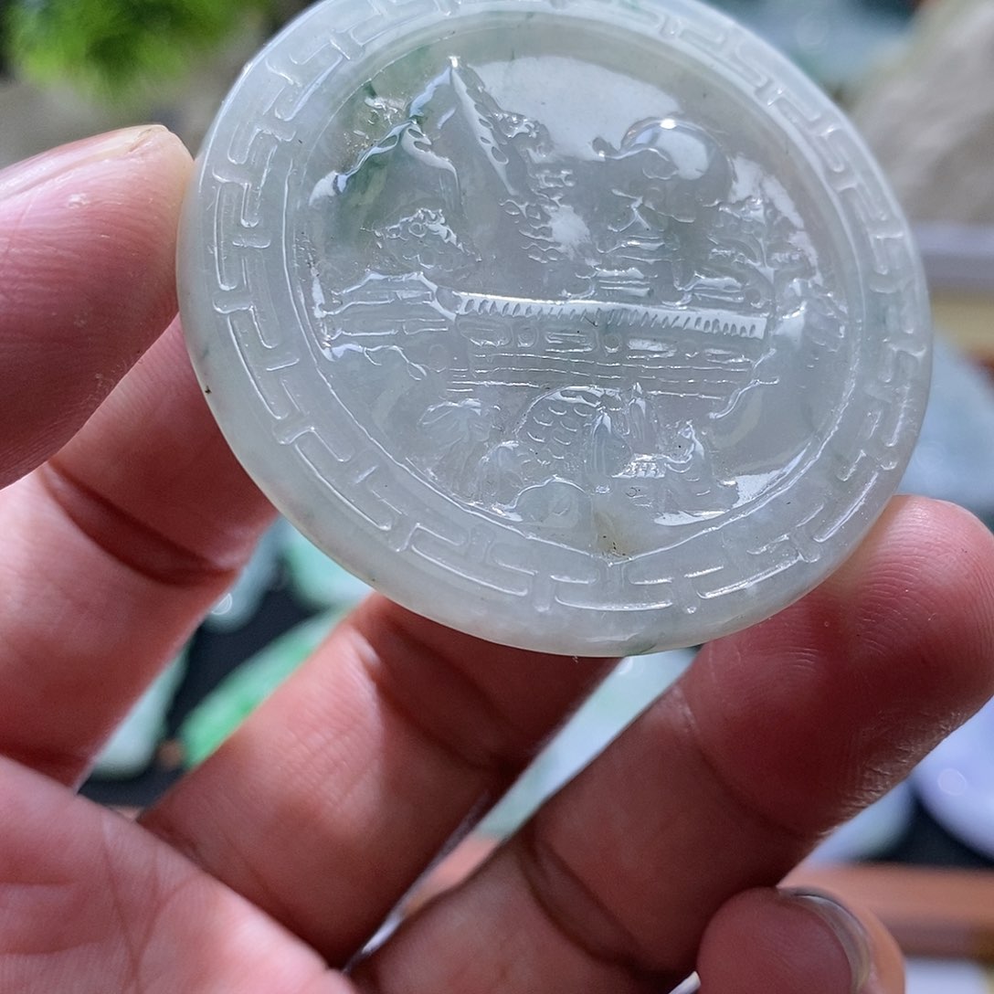 【闪购商品】翡翠颈饰未镶嵌111111111111111