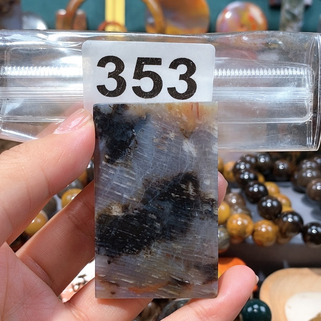 硅化玉天然北票硅化玉牌子未镶嵌天然北票硅化玉牌子