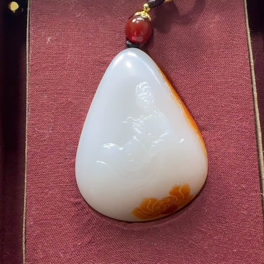 和田玉挂件未镶嵌