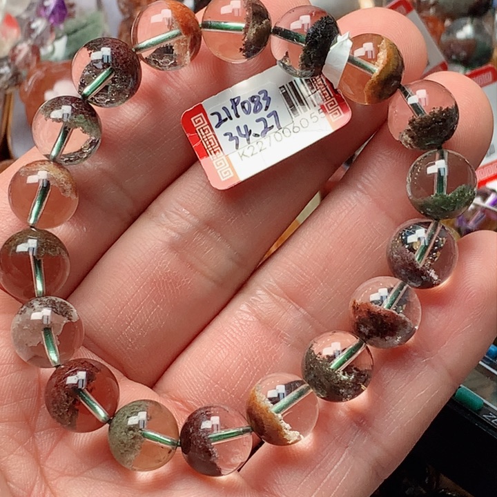 水晶手串未镶嵌天然