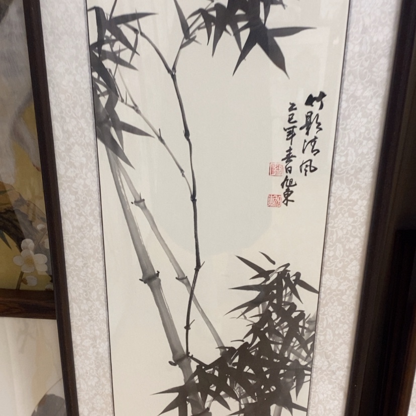 【闪购商品】国画手绘国画带框122.35