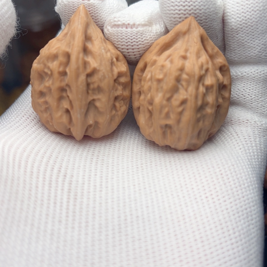 把件文玩核桃29瓷瓶鸭嘴