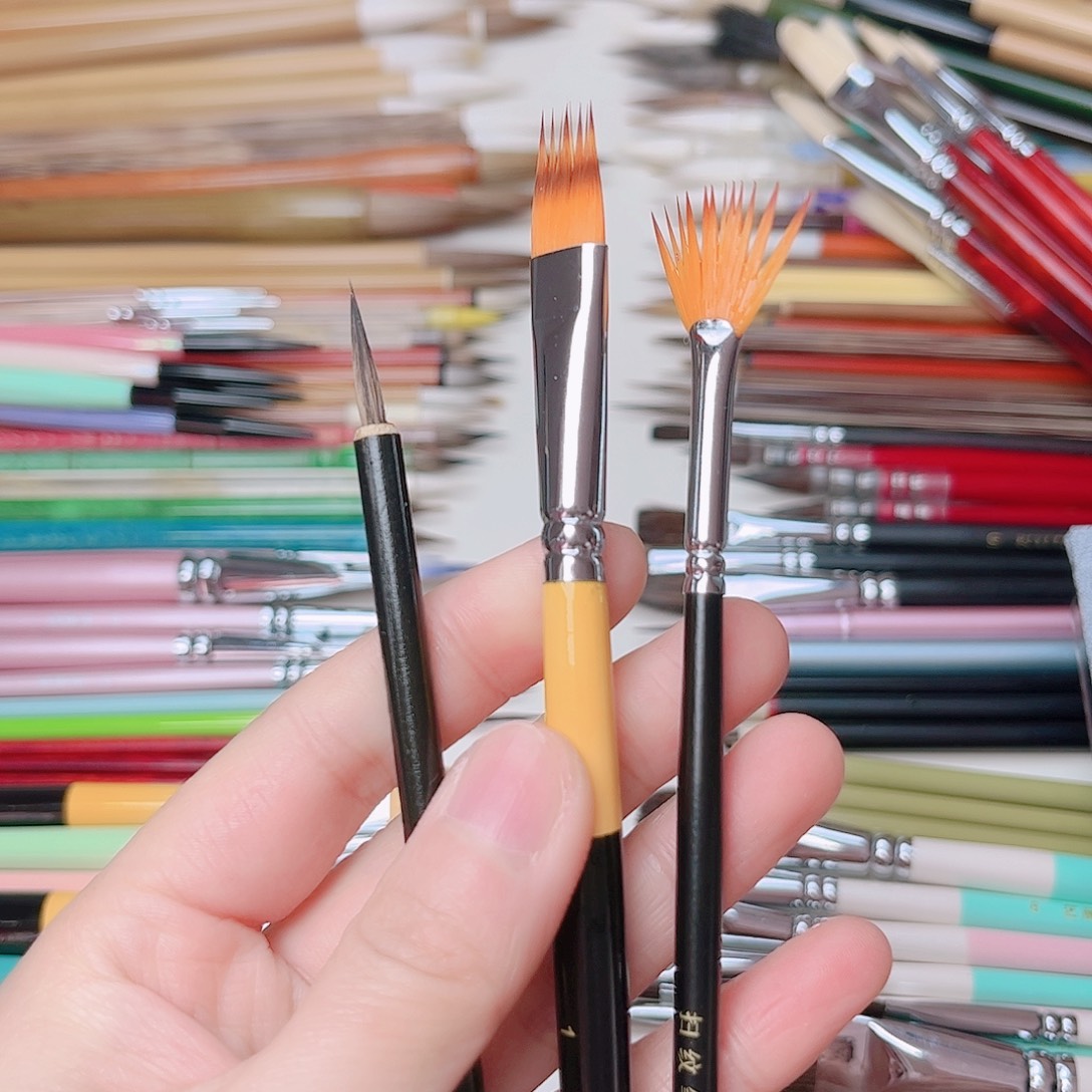 艺笔轩画笔组合3支