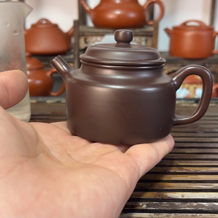 茶壶紫砂原矿紫砂手工制作