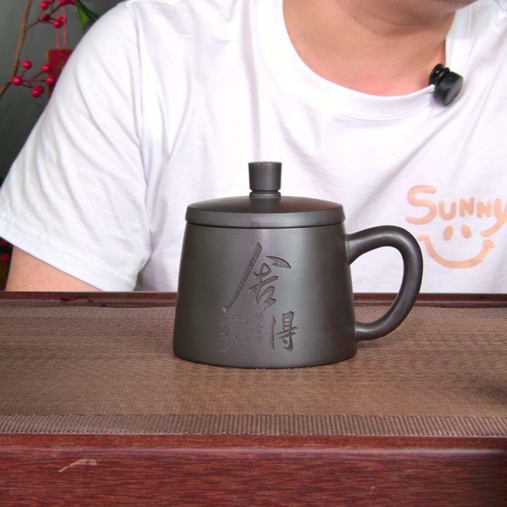茶杯紫砂高货放漏