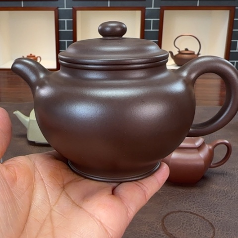 紫砂茶壶月**舟掇只掇只壶