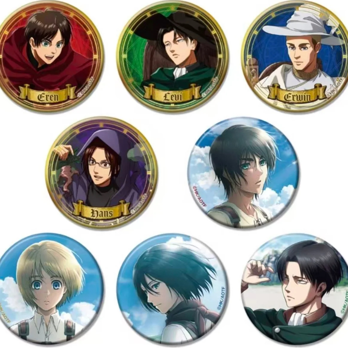 【进击的巨人】魔法师看海系列吧唧/拍立得