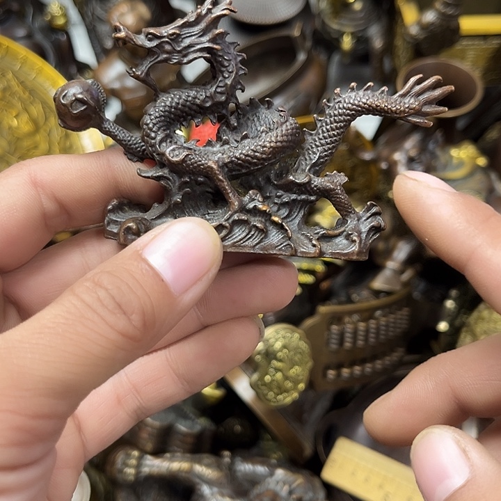 顺顺利利，铜器摆件