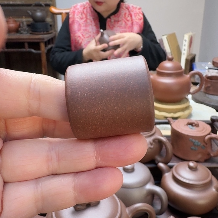 紫砂茶宠手工制作板指